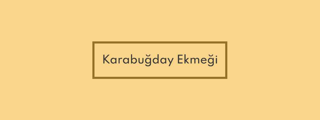 Karabuğday Ekmeği Karabuğday Ekmeği
